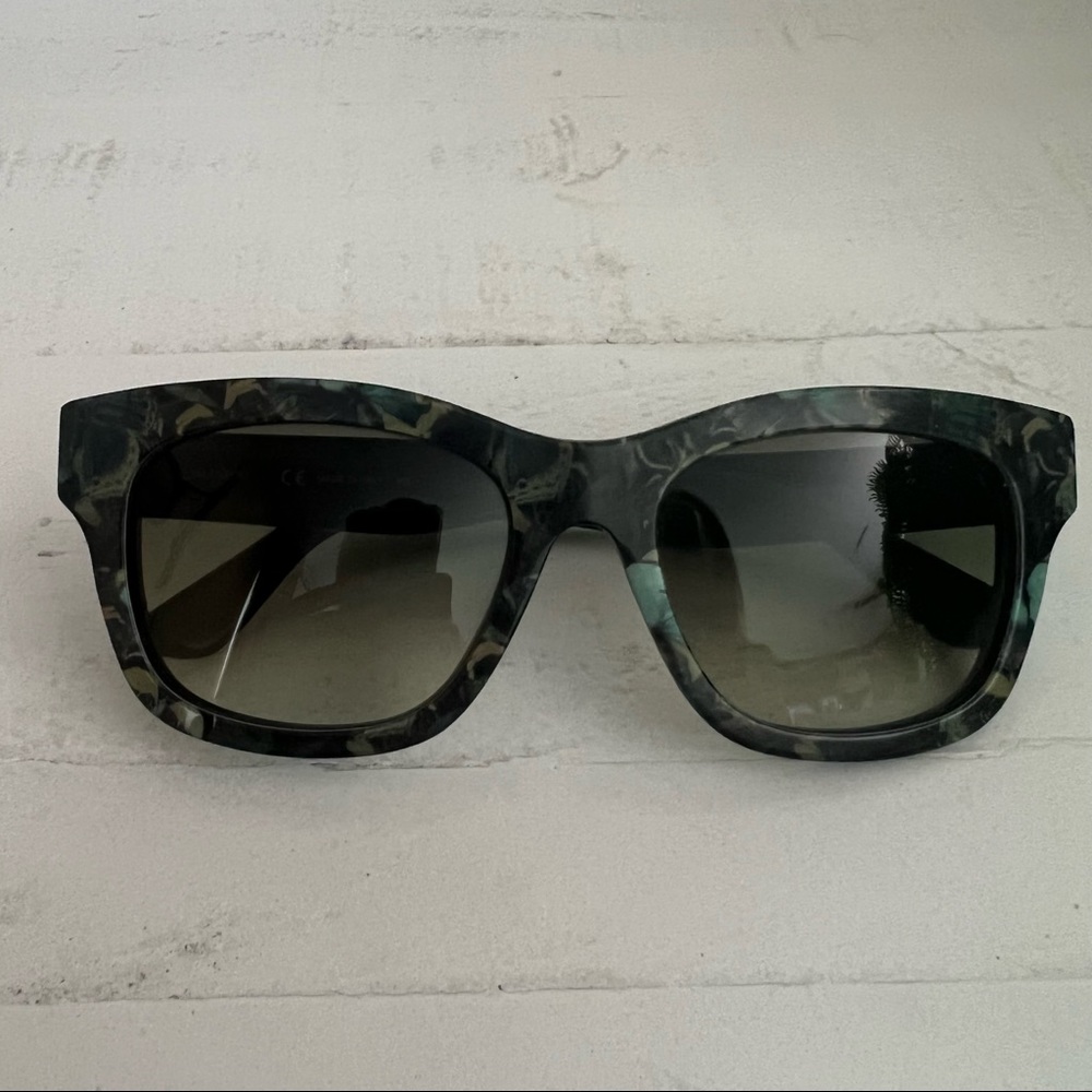 Valentino Green Butterfly Sunglasses 🦋